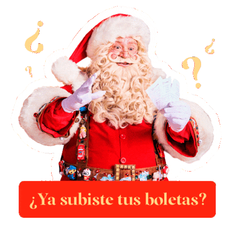 Santa Sticker by Parque Arauco