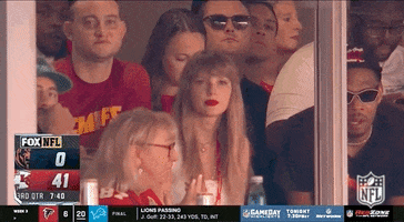 Happy Taylor Swift GIF by NFL