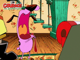 Courage The Cowardly Dog Balloon GIF by Cartoon Network