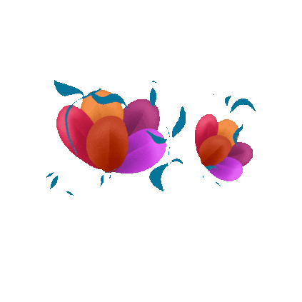 Flower Sticker