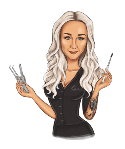 Bel'lashes Sticker