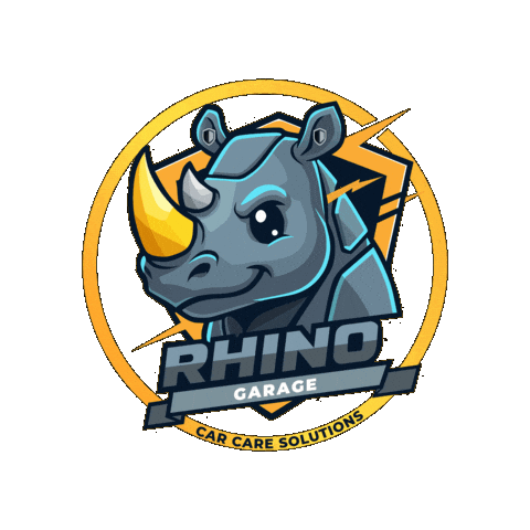 Rhino Garage Sticker
