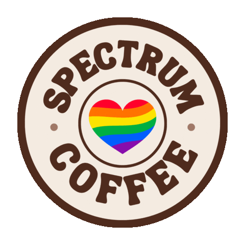 Pride Sticker by Spectrum Coffee