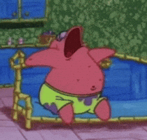 Tired Patrick Star GIF