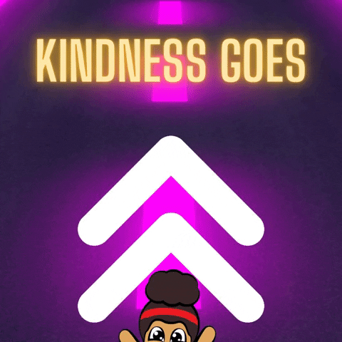 Be Kind Thank You GIF by Sneaky Sophie