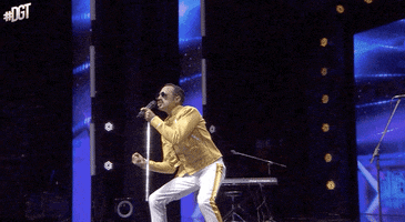 Freddie Mercury Rock GIF by Dominicana's Got Talent