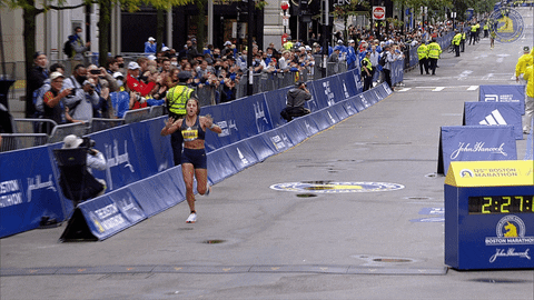 Boston Marathon Running GIF by Boston Athletic Association - Find & Share on GIPHY