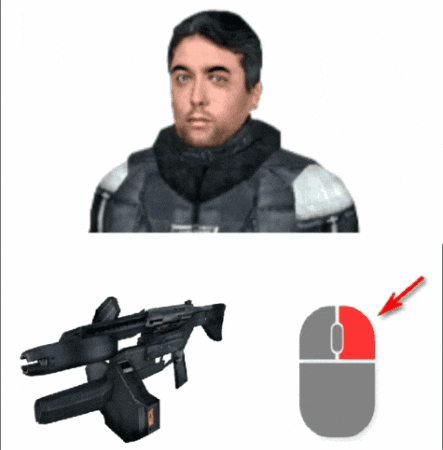 Half Life Barney GIF