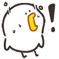 Chick What Sticker