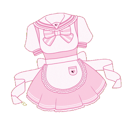 Meian Maid Cafe Sticker
