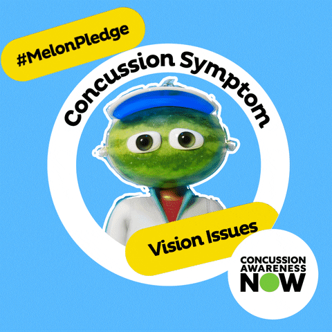 Vision Issues GIF by Concussion Awareness Now