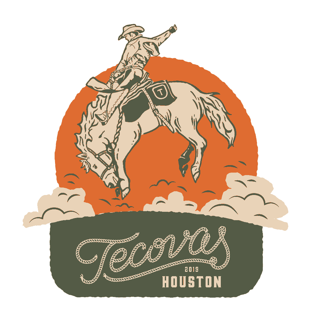 Wild West Cowboy Sticker by Tecovas