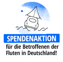 Spenden Camping Sticker by Dennis Brandt