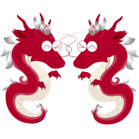 Chinese New Year Dragon Sticker by CHARLES & KEITH