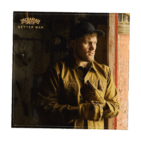 Country Music Man Sticker by Zachariah Smith