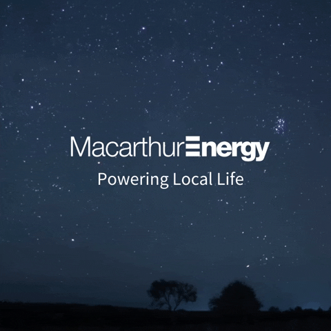 MacarthurSolarAndEnergy life stars night energy GIF