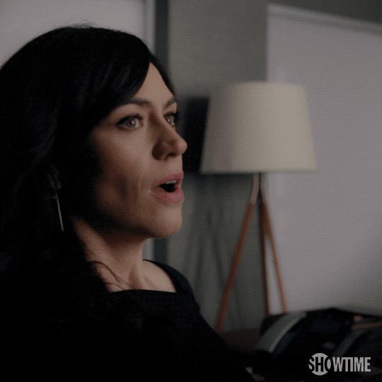 frustrated maggie siff GIF by Billions