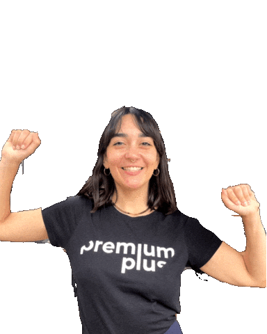 Happy Sticker by Premium Plus