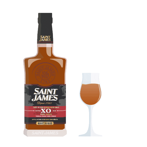 Rhum Saint James Sticker