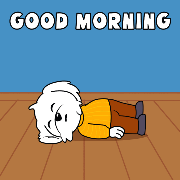 Tired Good Morning GIF by BoDoggos