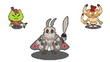 Floppy Knights Sticker by Rose City Games