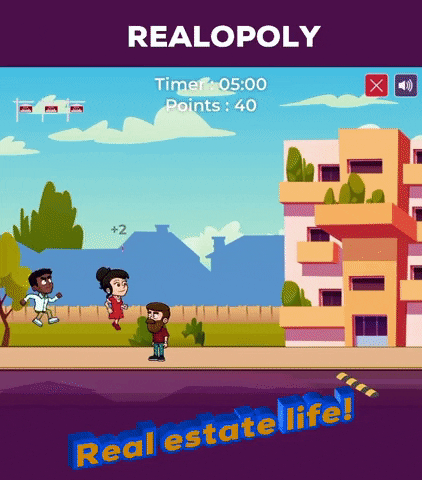 Selling Real Estate GIF by Realopoly