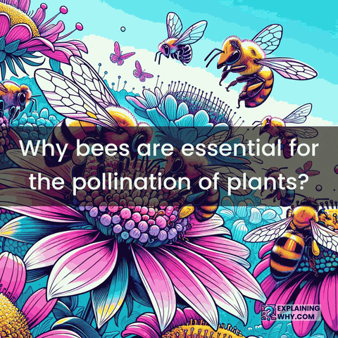 Bees Biodiversity GIF by ExplainingWhy.com