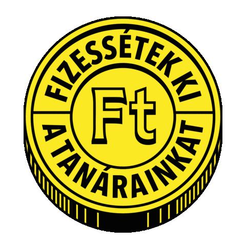 Ft Forint Sticker by fireturtledesign