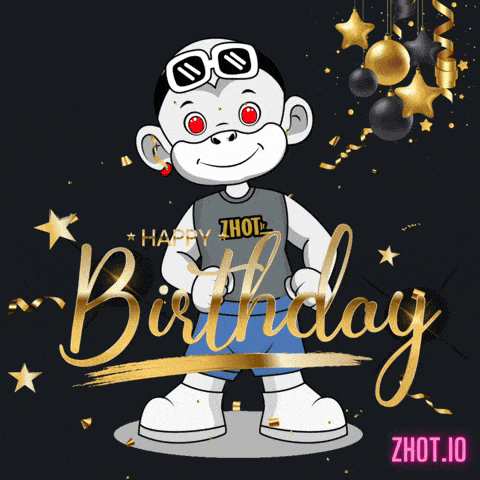 Happy Birthday 生日快樂 GIF by Zhot