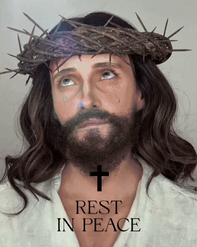 Sad Jesus Christ GIF