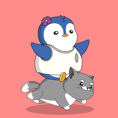 Cat Day GIF by Pudgy Penguins