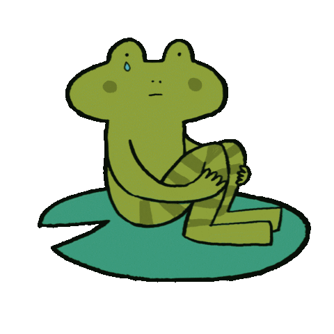 Sad Face Sticker