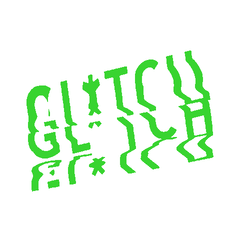 Gltch Sticker