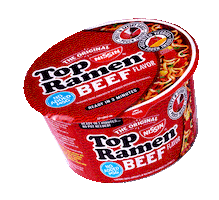 3D Noodles Sticker by Original Top Ramen