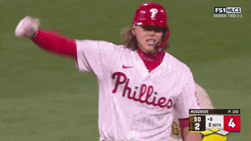 Excited Playoffs GIF by MLB