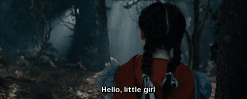 into the woods