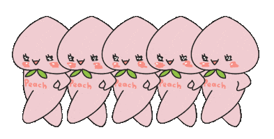 桃チル Sticker by Design88_momo