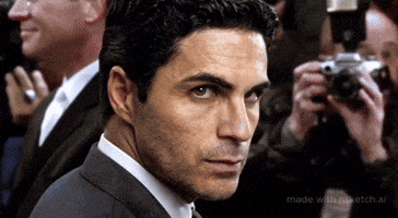 Mikel Arteta GIF