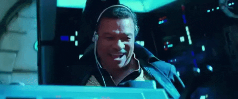 Image result for lando calrissian gif