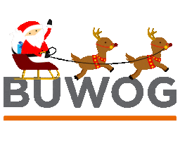 Buwog Christmas Sticker by Buwog