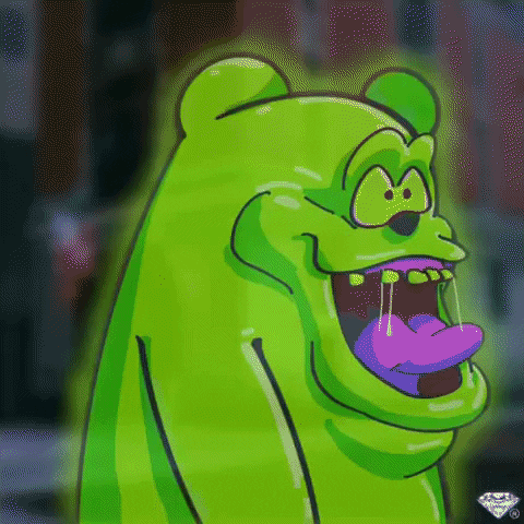 Ghost Busters Halloween GIF by SuperRareBears