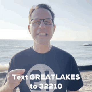Great Lakes Text GIF by Josh Shapiro