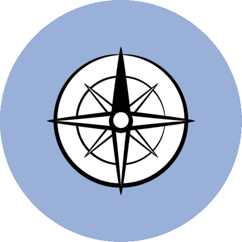 Compass Sticker