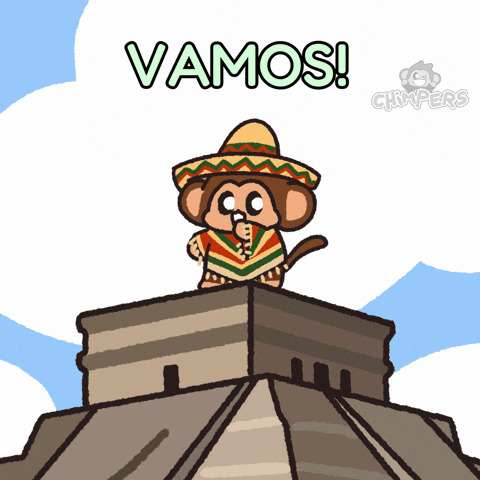 Cinco De Mayo Travel GIF by Chimpers