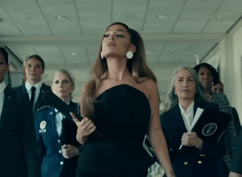Walking Boss GIF by Ariana Grande - Find & Share on GIPHY