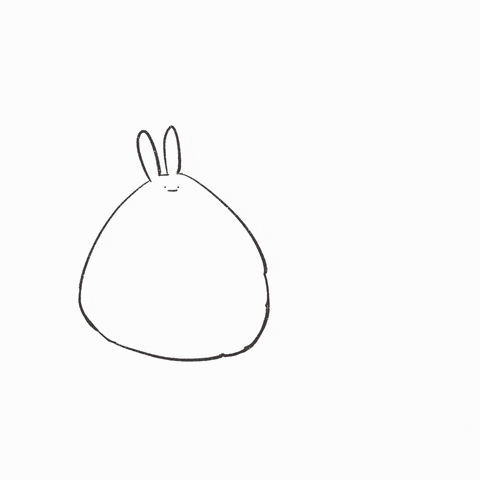 yfstudio baby bunny rabbit lovely GIF