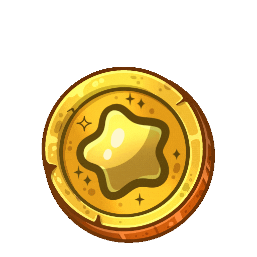 Money Star Sticker