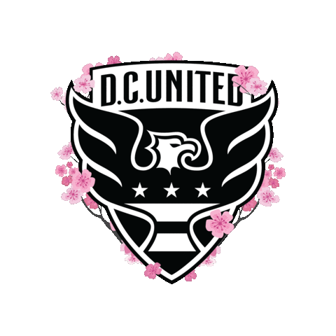 Cherry Blossom Dc Sticker by D.C. United