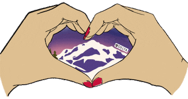 Heart Mountains Sticker by Delta Faucet