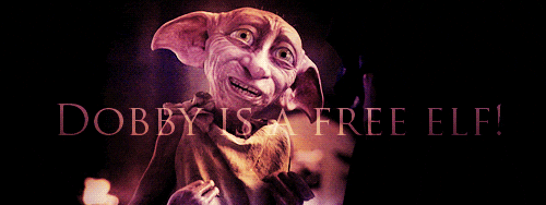Image result for GIF Harry Potter characters Dobby